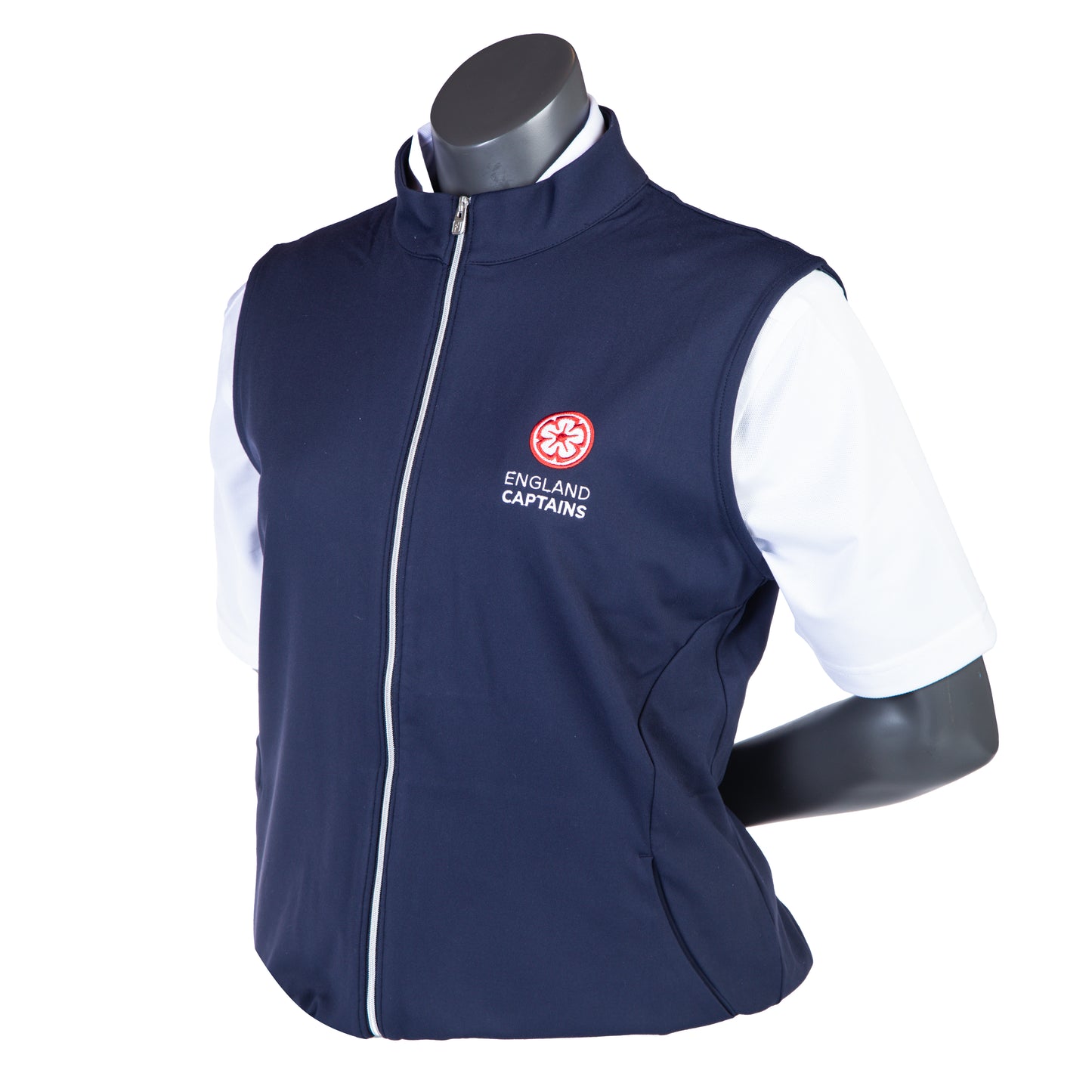 England Captains Womens FJ Full Zip Vest