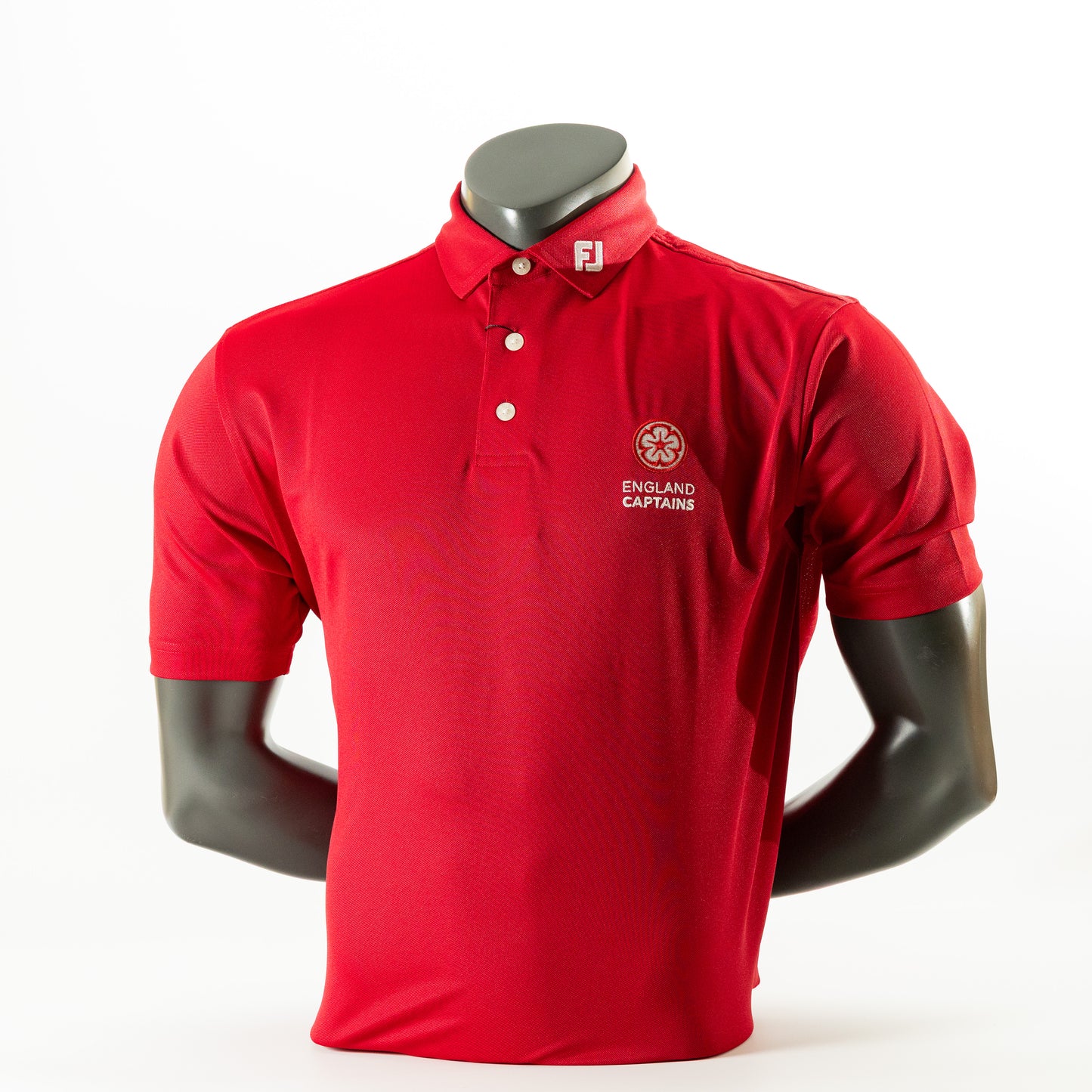 England Captains FJ Polo Stretch Pique Solid