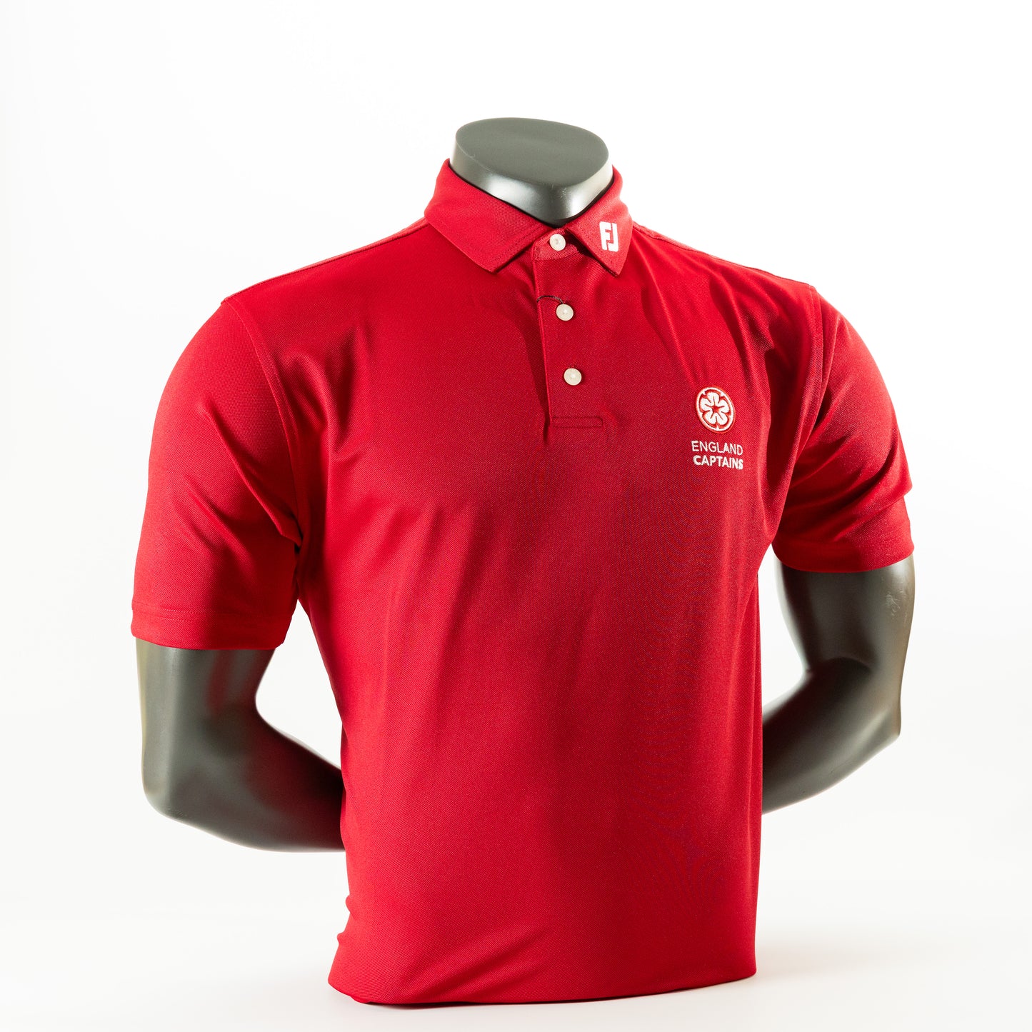 England Captains FJ Polo Stretch Pique Solid
