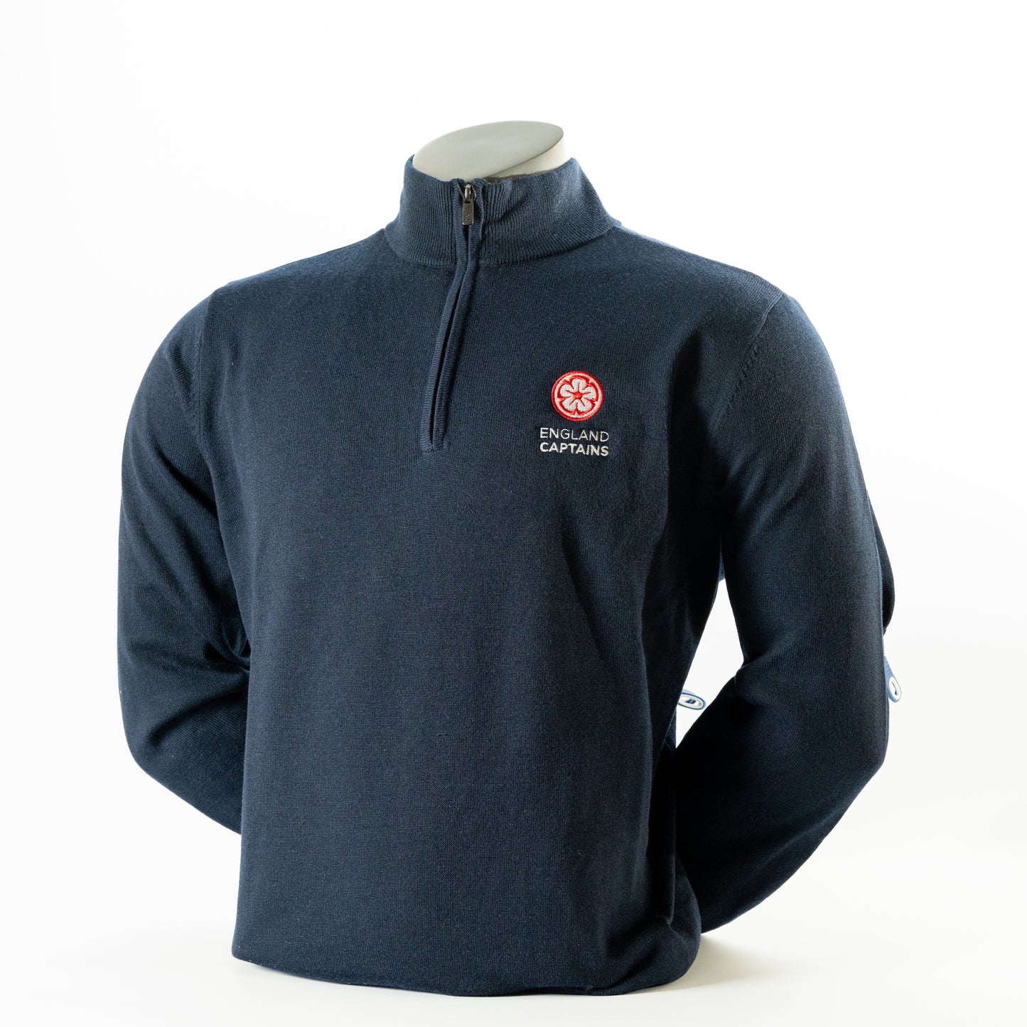 England Captains FJ 1/2 Zip Pullover Wool Blend
