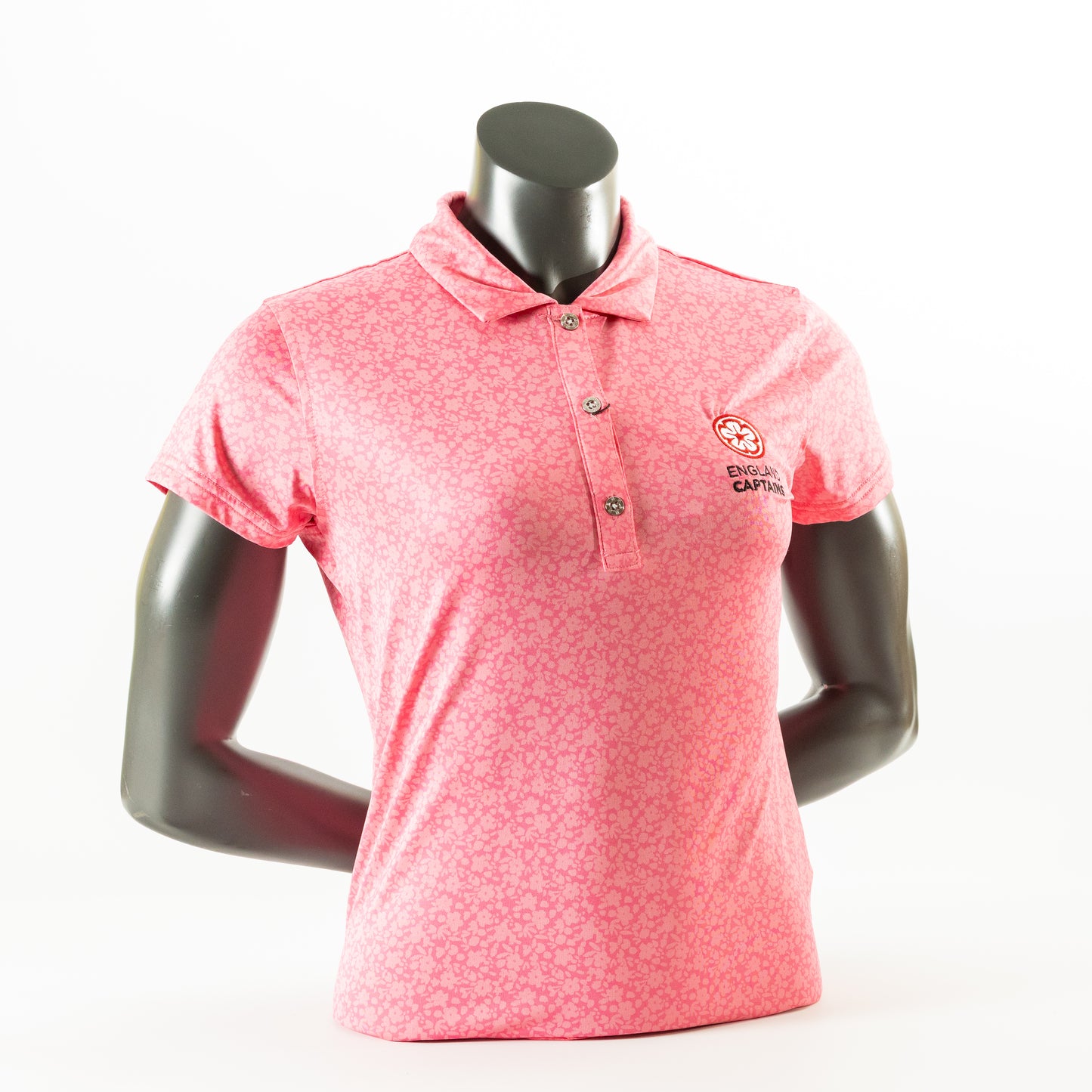England Captains Womens Painted Floral Polo