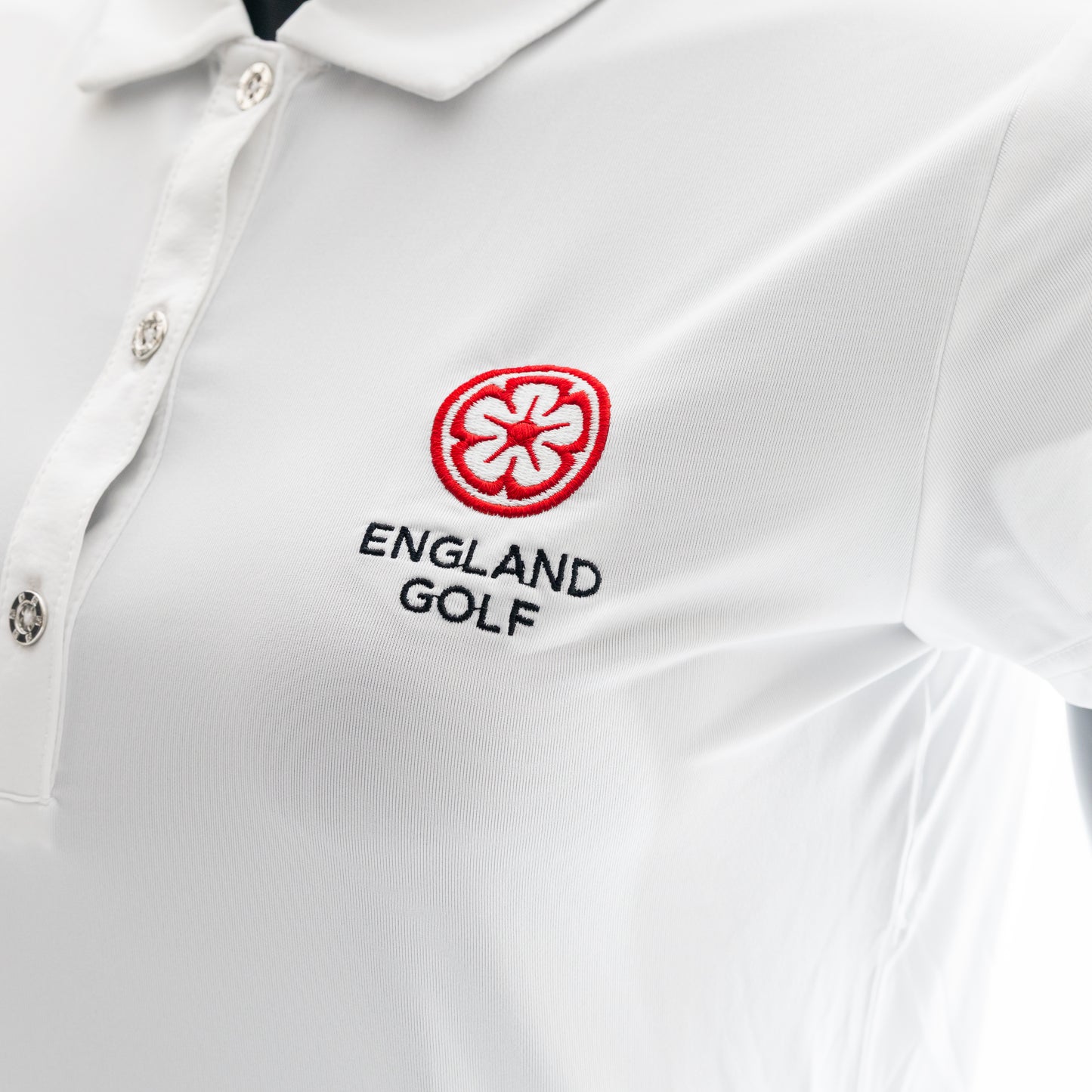 England Golf Womens Cap Sleeve Polo