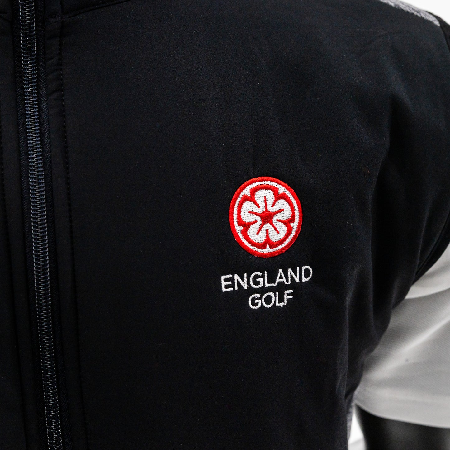 England Golf FJ ThermoSeries Hybrid Vest. Black