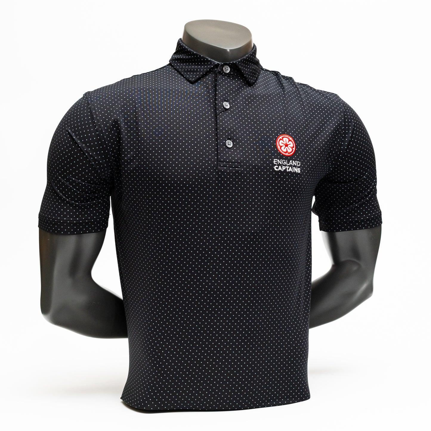 England Captains FJ ProDry Polo. Black