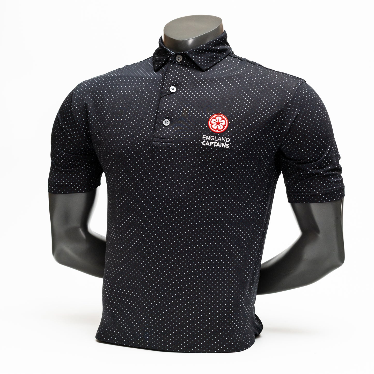 England Captains FJ ProDry Polo. Black