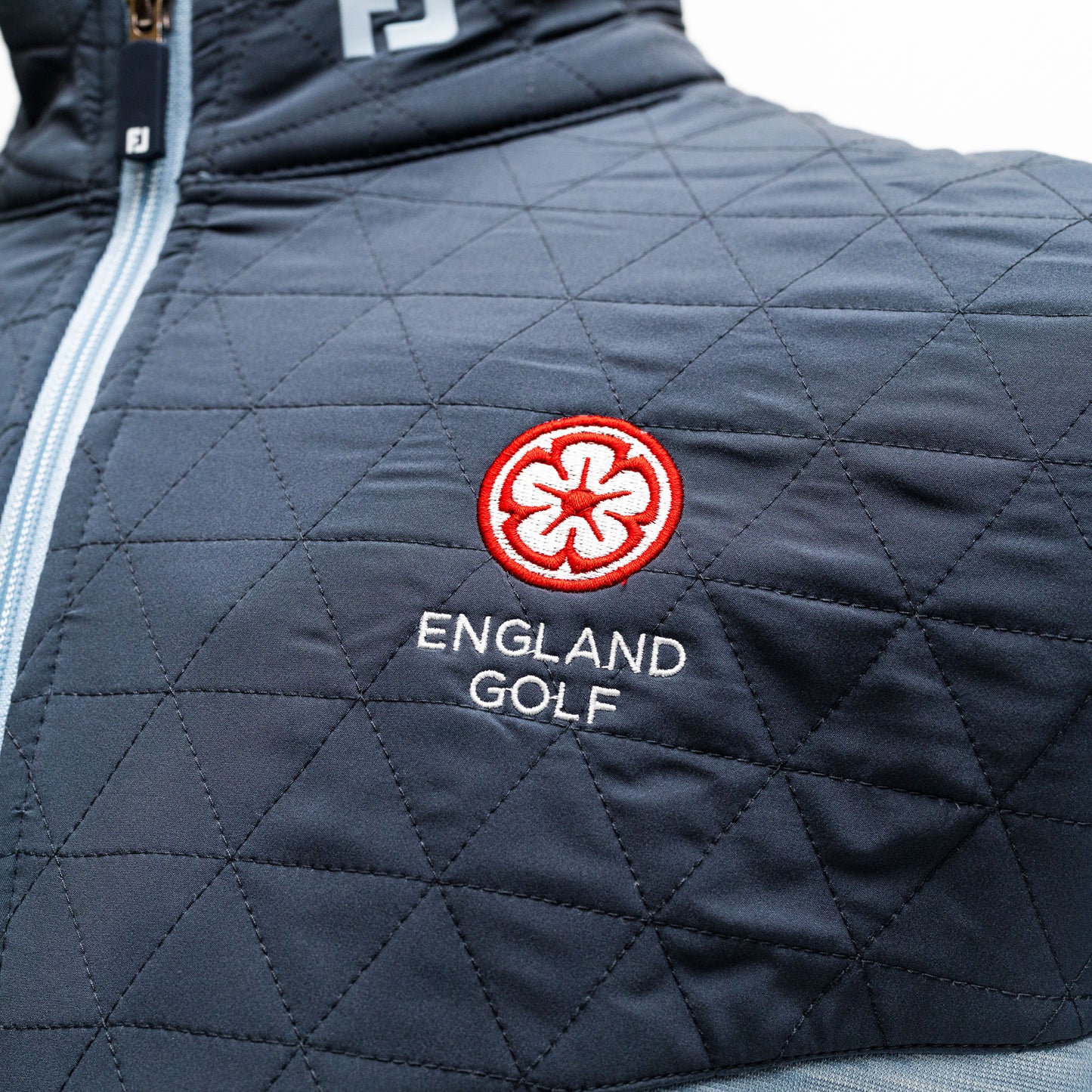 England Golf FJ ThermoSeries Hybrid Jacket. Grey/Charcoal