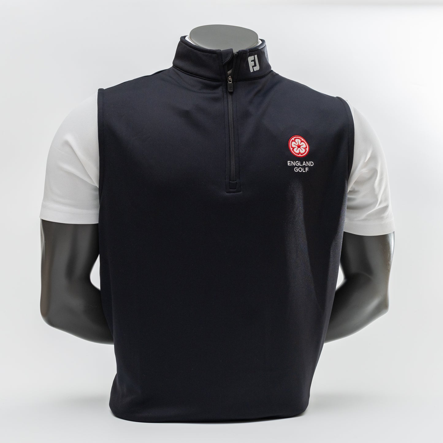 England Golf FJ Half-Zip Performance Vest