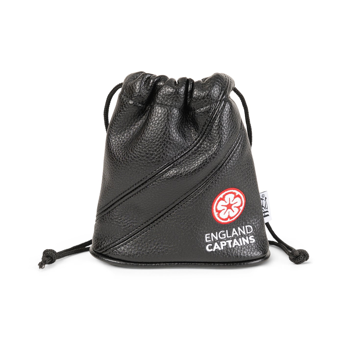 England Captains Black Leatherette Tote Bag