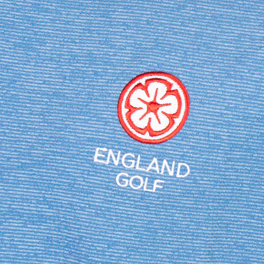 England Golf FJ Space Dye Blocked Chill-Out Pullover
