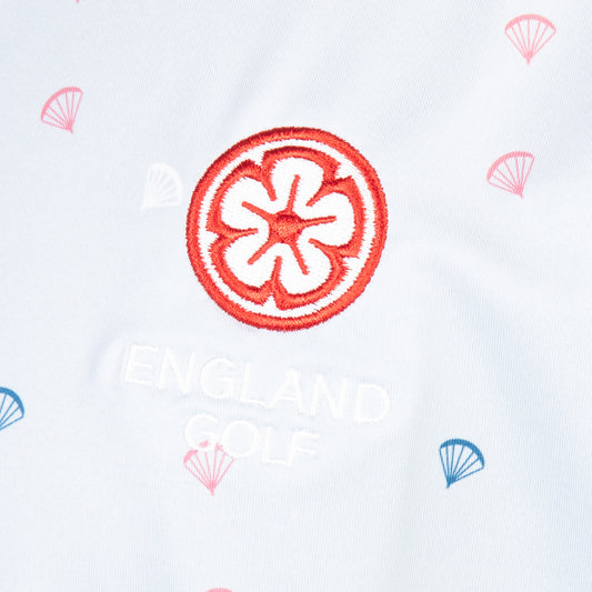 England Golf FJ Polo Parachute Print Lisle