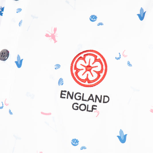 England Golf FJ Polo Clam Bake Lisle