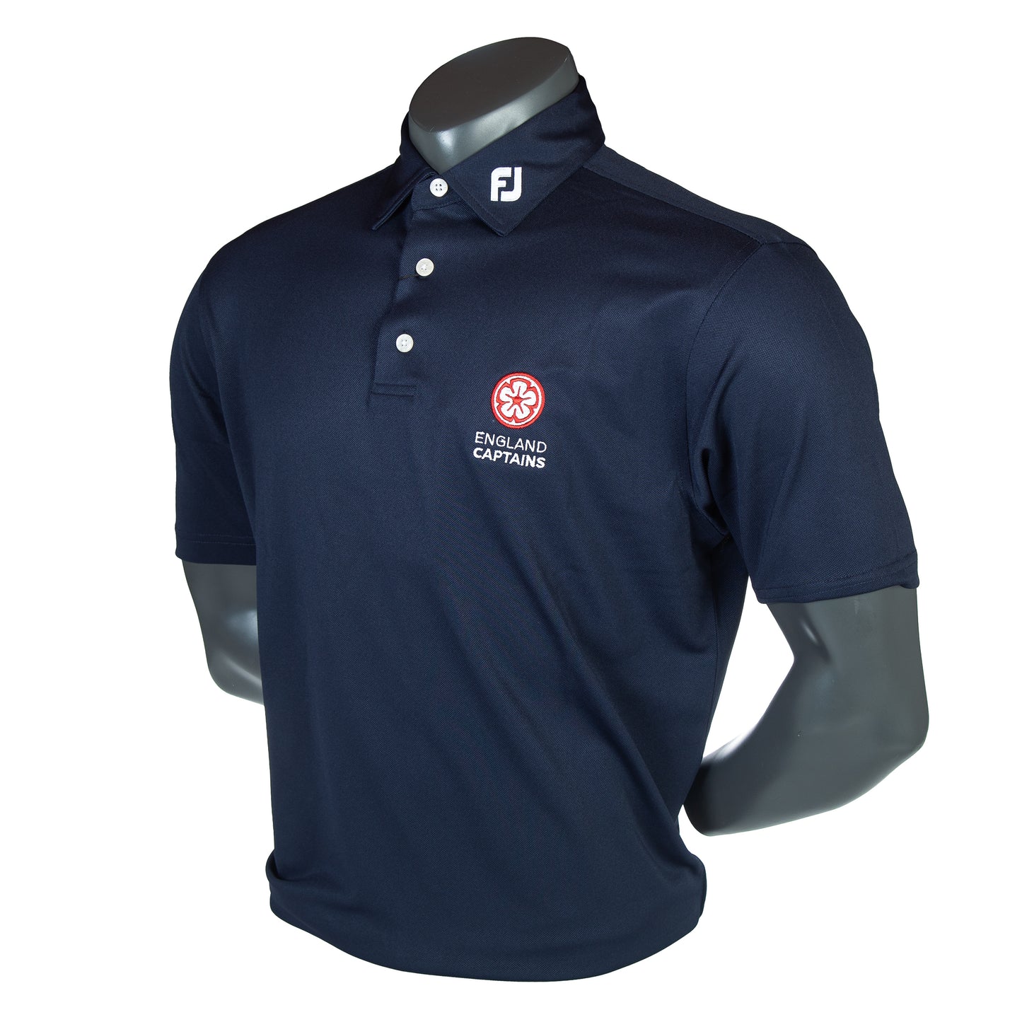 England Captains FJ Polo Stretch Pique Solid