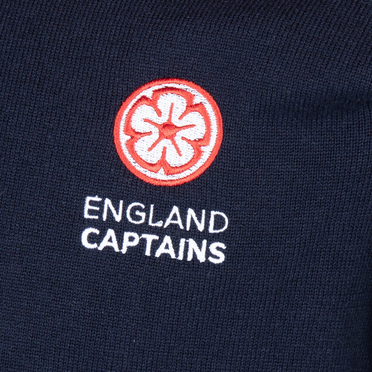 England Captains FJ Wool Blend V-Neck Pullover