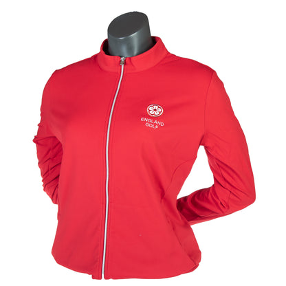 England Golf Womens Full-Zip Performance Midlayer