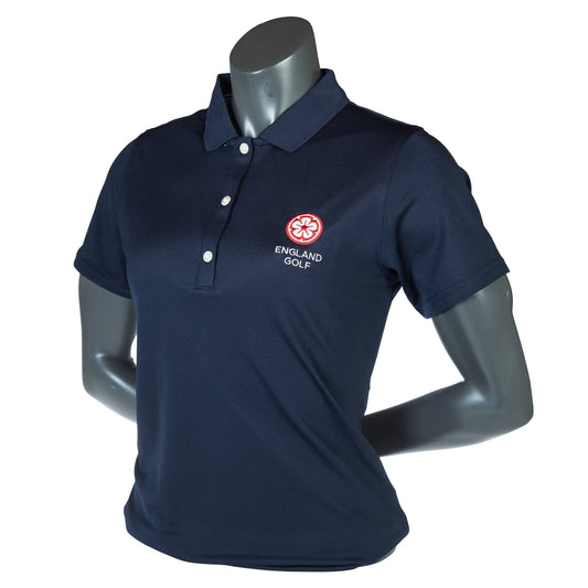 England Golf Womens FJ Performance Polo