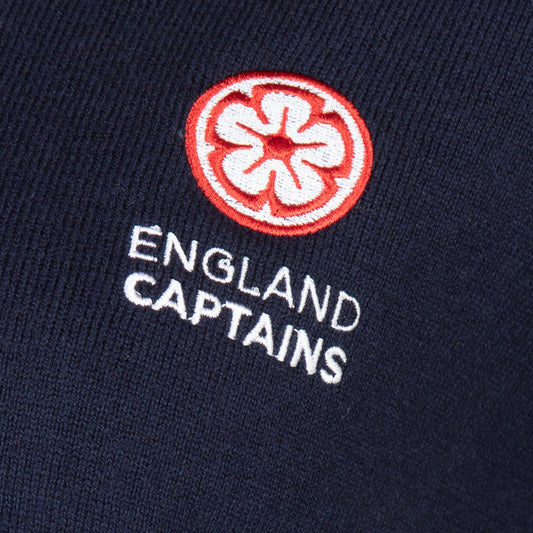 England Captains Womens FJ, Wool Blend V-Neck Pullover