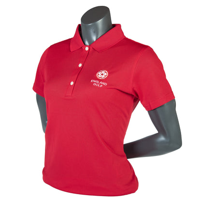 England Golf Womens FJ Performance Polo