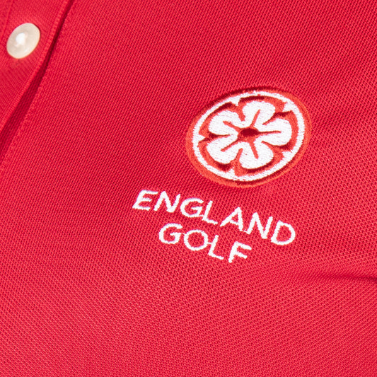 England Golf Womens FJ Performance Polo