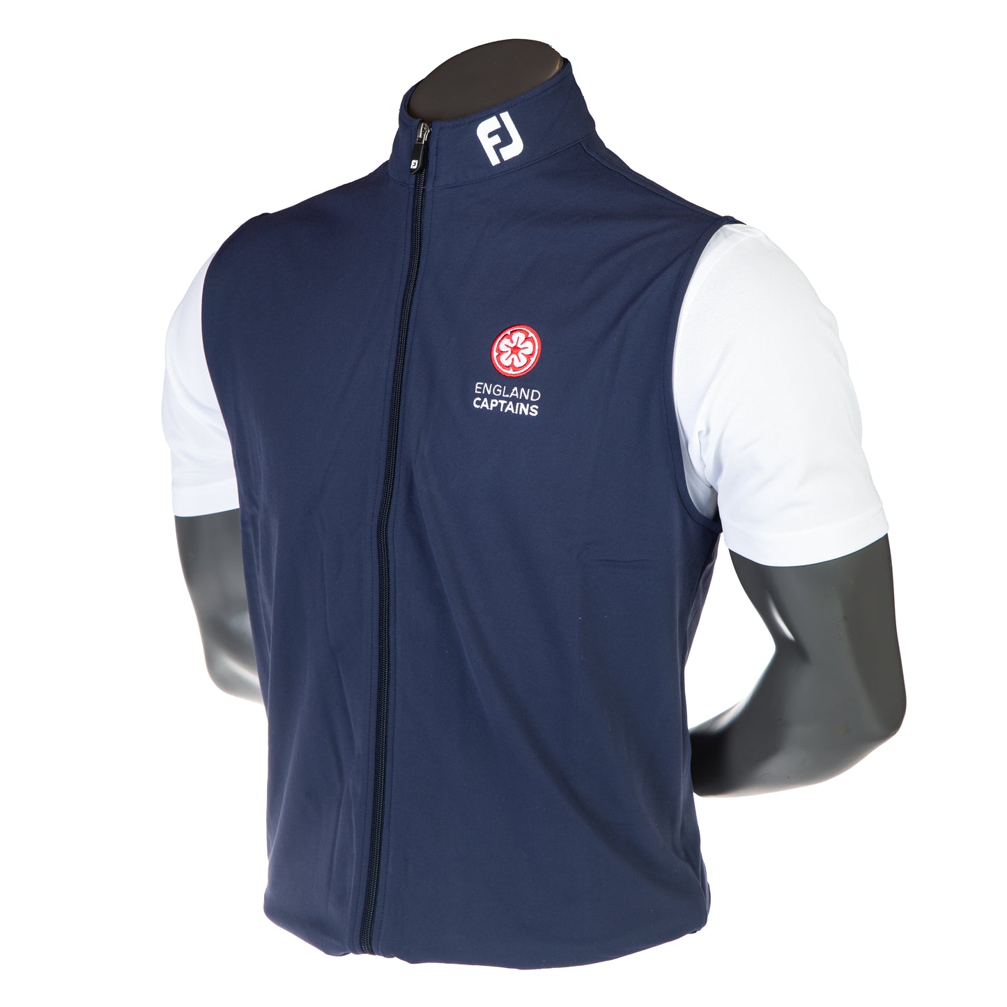 England Captains FJ Full-Zip Knit Vest