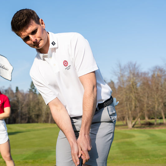 England Golf FJ Performance Stretch Polo