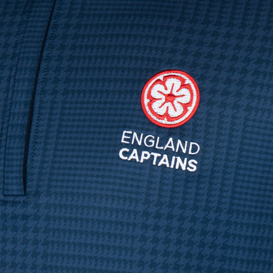 England Captains FJ Polo Glen Plaid Print Chill-Out