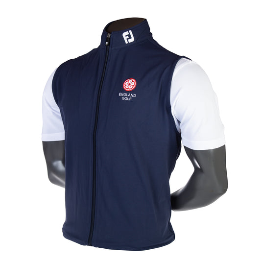 England Golf FJ Full-Zip Knit Vest