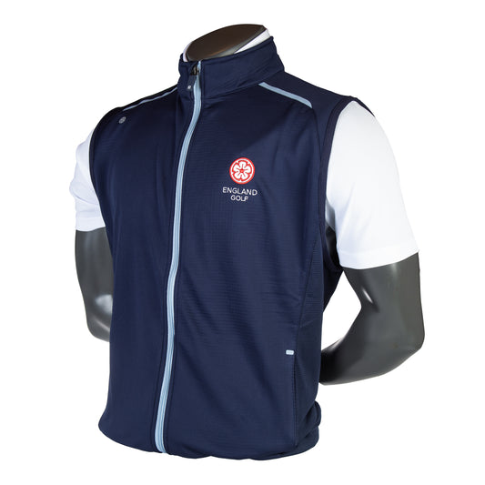 England Golf FJ ThermoSeries Fleece Back Vest