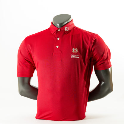 England Captains FJ Polo Stretch Pique Solid