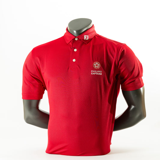 England Captains FJ Polo Stretch Pique Solid