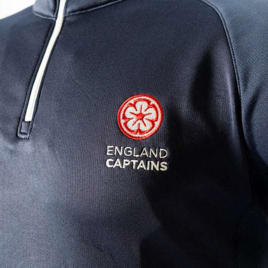England Captains FJ 1/4 Zip Performance Pullover