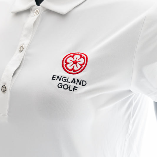 England Golf Womens Cap Sleeve Polo