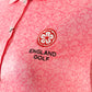 England Golf Womens Painted Floral Polo