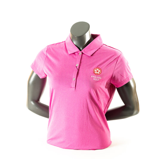 England Golf Womens Cap Sleeve Polo