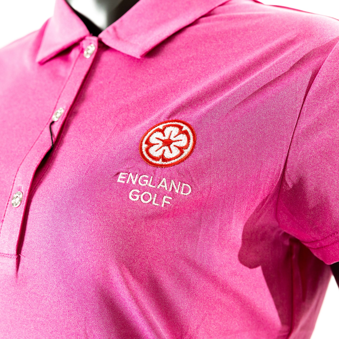 England Golf Womens Cap Sleeve Polo