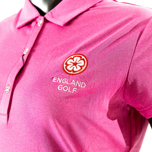 England Golf Womens Cap Sleeve Polo