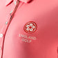 England Golf Womens Half Sleeve Ruched Polo