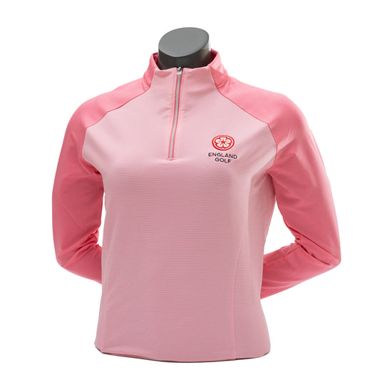 England Golf Womens 1/4-Zip Performance Midlayer