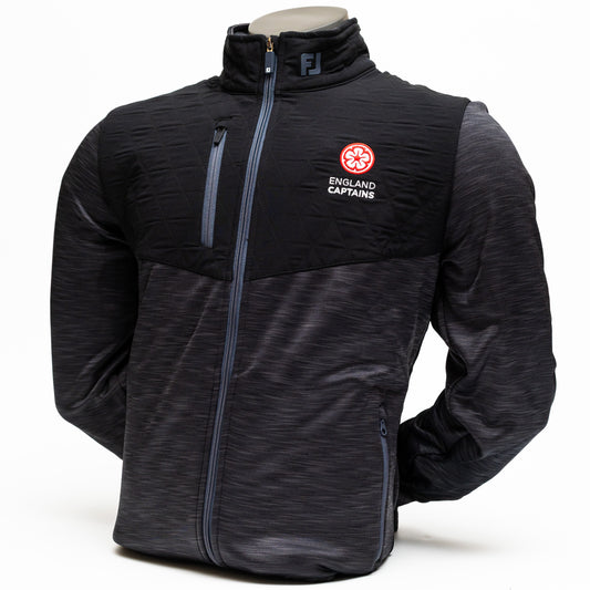 England Captains FJ ThermoSeries Hybrid Jacket. Black