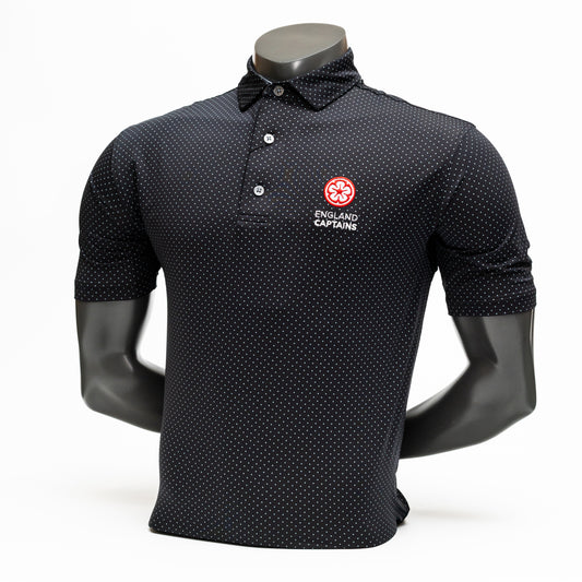 England Captains FJ ProDry Polo. Black