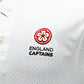 England Captains FJ ProDry Polo. White / Light Blue