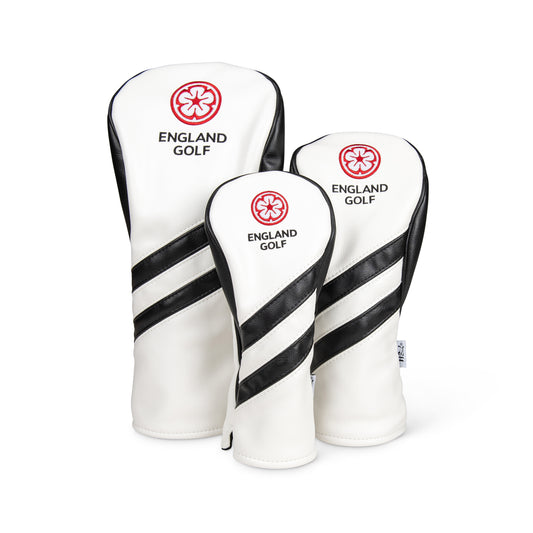 England Golf Headcovers Black and White