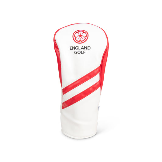 England Golf Headcovers Red and White