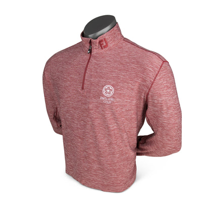 England Golf Space Dye Chill-Out Pull Over