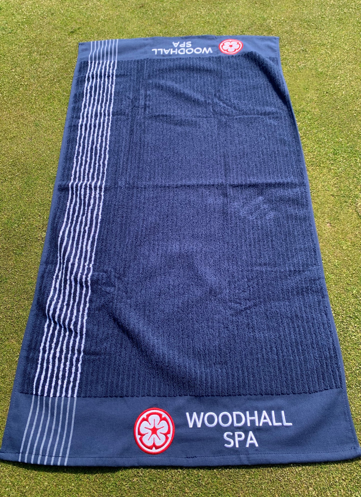 Woodhall Spa Crested Retro Caddy Towel